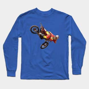 MOTO CROSS FREESTYLE DIRT BIKE Long Sleeve T-Shirt